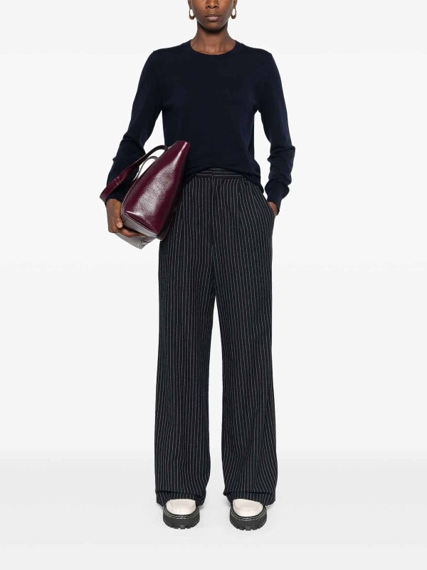 P.A.R.O.S.H.: U-Boot-Ausschnitt online - U-Boot-Pullover - Blau