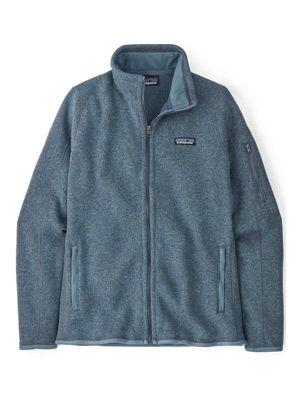 PATAGONIA: Strickpullover mit Rundhalsausschnitt - Rundhalspullover - Blau