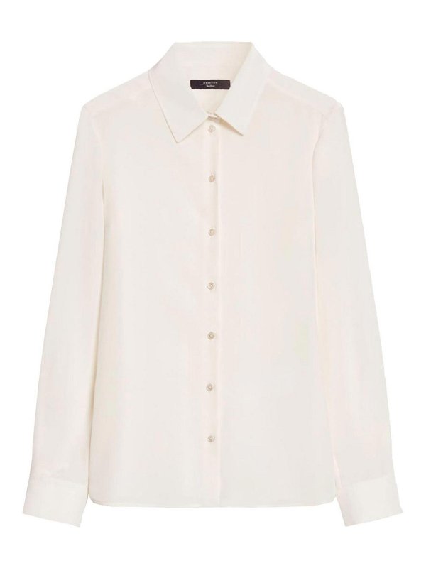 WEEKEND MAX MARA: Hemden - Hemd - Creme