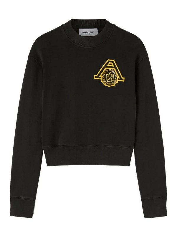 AMBUSH: スウェット＆セーター - スウェットシャツ/セーター - 黒