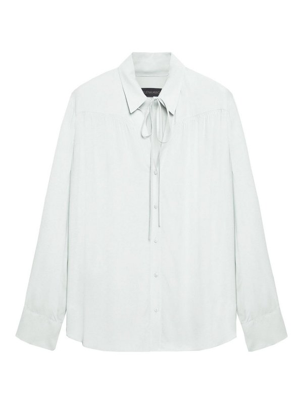 ELENA MIRO`: シャツ - シャツ - 白