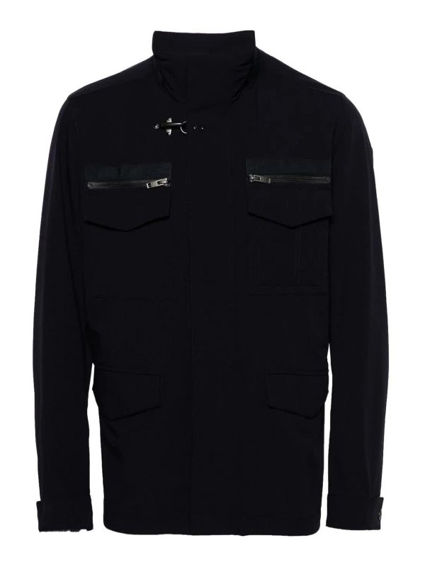 FAY: Chaquetas casual - Chaqueta Casual - Azul