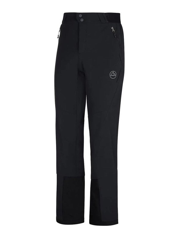 LA SPORTIVA: Pantalones casual - Pantalón Casual - Negro