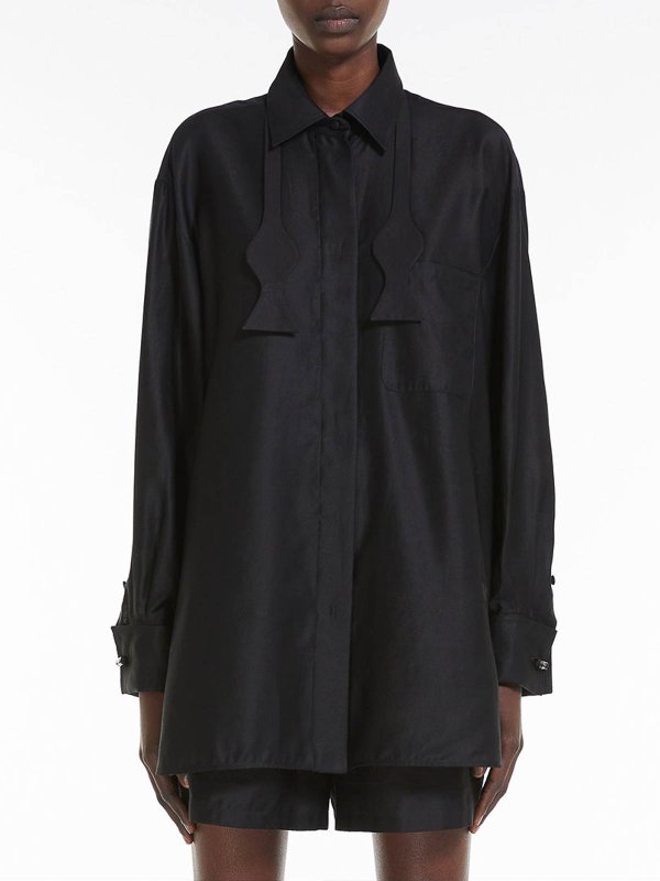 Max Mara: Camisas online - Camisa - Negro