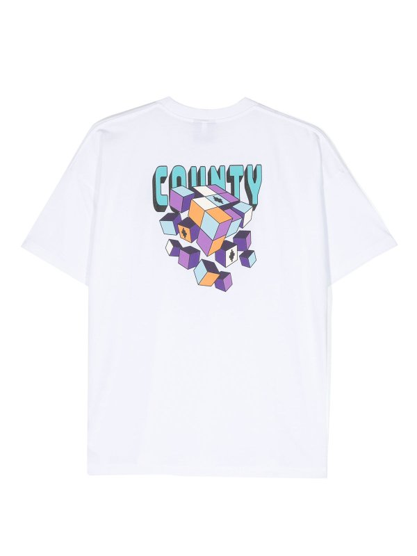 Marcelo Burlon Kids: Tシャツ online - Tシャツ - 白