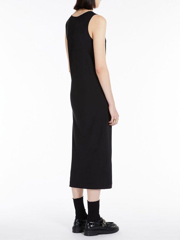 The Best Shops SPORTMAX: マキシドレス - マキシドレス - 黒