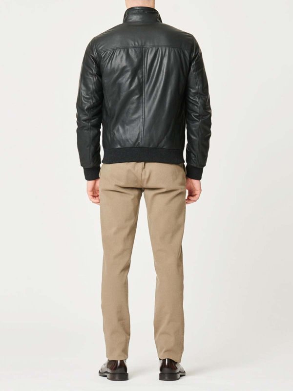 Leather jacket shop online: STEWART