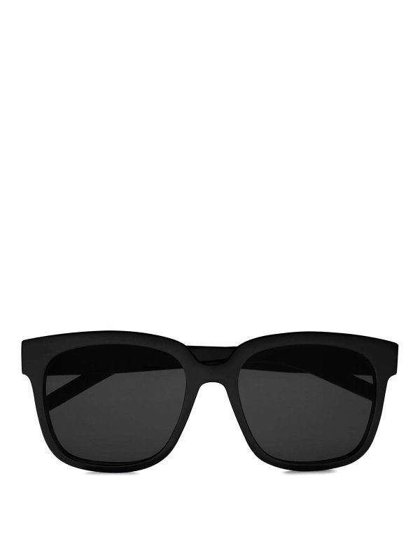 SAINT LAURENT: 眼鏡 - 眼鏡 - 黒