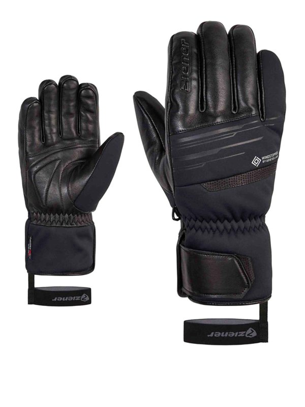 ZIENER: 手袋 - 手袋 - 黒