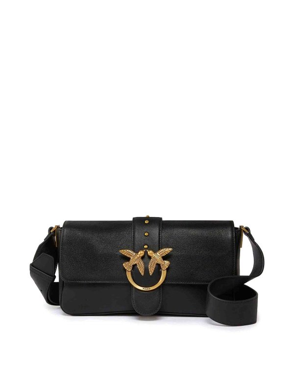 Pinko: クロスボディバッグ - クロスボディバッグ - 金