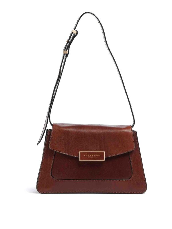 THE BRIDGE: Umhängetaschen - Umhängetasche - Braun
