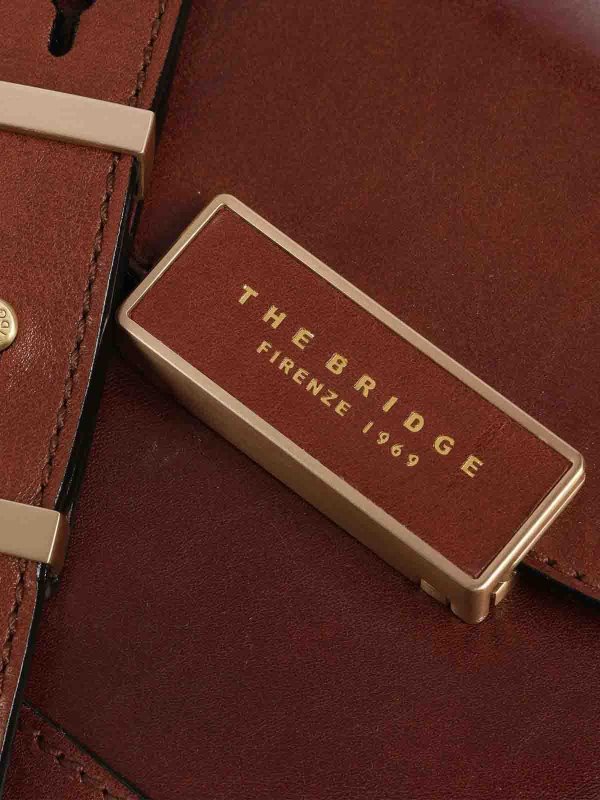 The Best Shops THE BRIDGE: Umhängetaschen - Umhängetasche - Braun