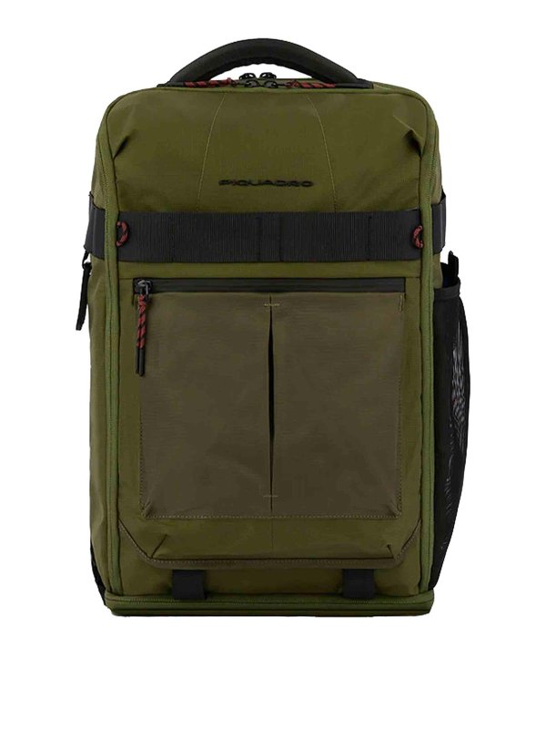 PIQUADRO: バックパック - バックパック - 緑