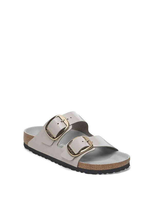 BIRKENSTOCK: Sandalen - Sandalen - Grau