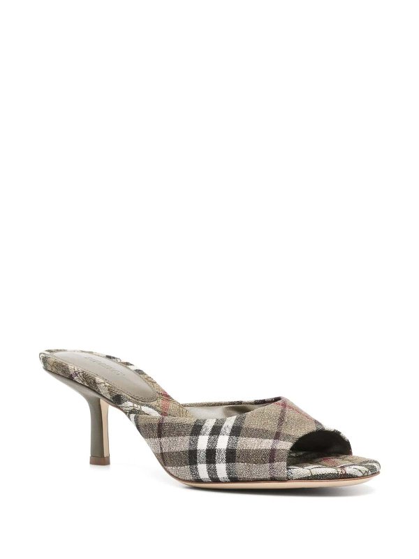 BURBERRY: Mules online - Mules - Marron