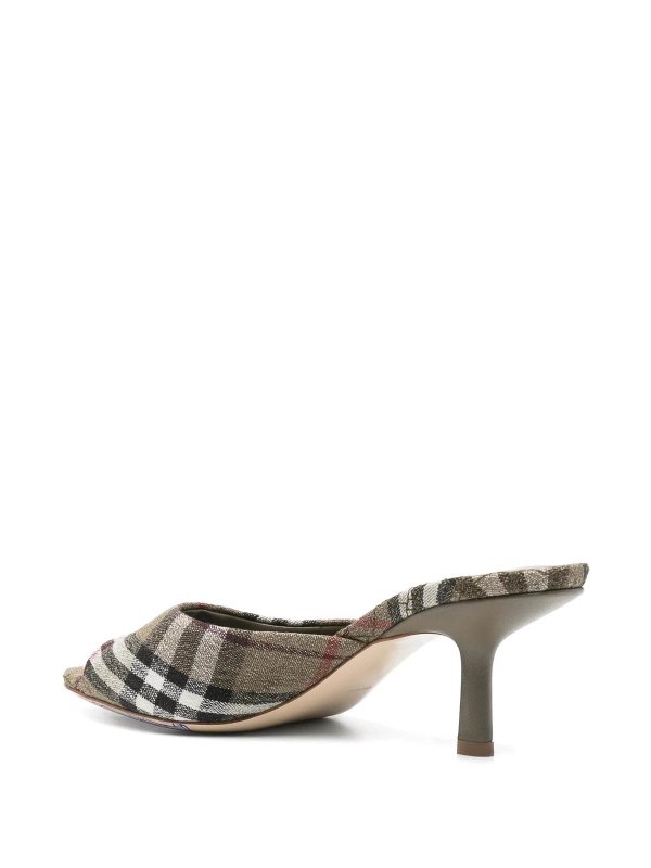 The Best Shops BURBERRY: Mules - Mules - Marron