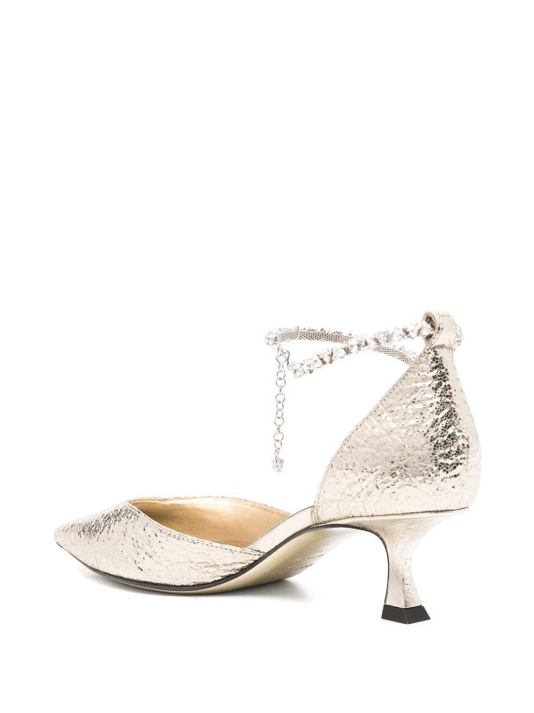 The Best Shops JIMMY CHOO: court shoes - Gold pumps