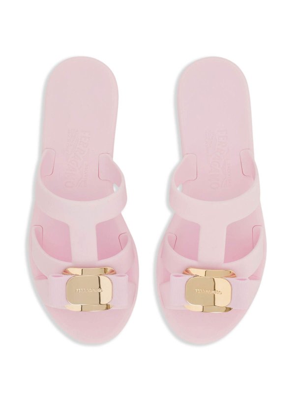 サンダル - 白 shop online: FERRAGAMO