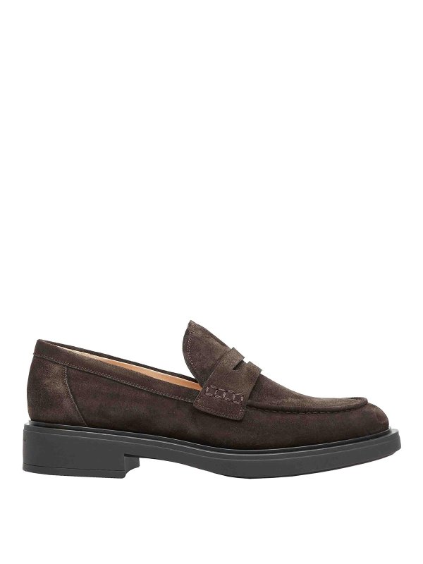 Gianvito Rossi: Loafers & Slippers - Perforated sneakers
