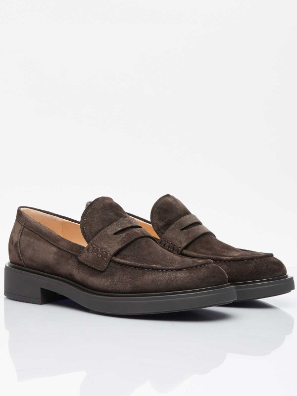 Gianvito Rossi: Loafers & Slippers online - Perforated sneakers