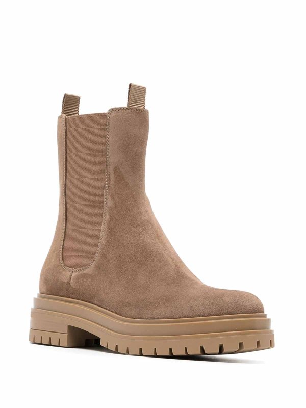 Gianvito Rossi: tronchetti online - Stivaletti cammello