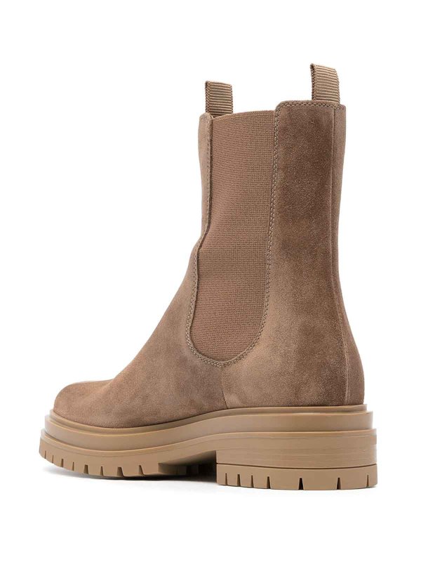 The Best Shops Gianvito Rossi: tronchetti - Stivaletti cammello