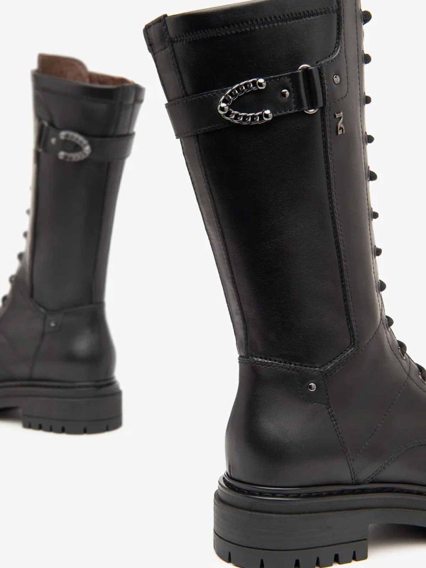 The Best Shops NEROGIARDINI: stivali - Stivali in pelle