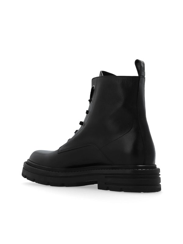 VERSACE buy online Leather ankle boots