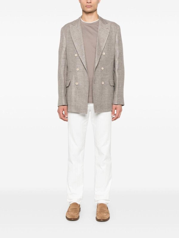 Camiseta - Marrón shop online: BRUNELLO CUCINELLI