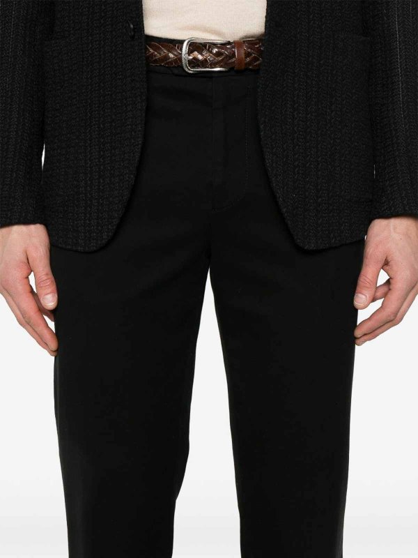 The Best Shops BRUNELLO CUCINELLI: カジュアルトラウザー - カジュアルパンツ - 黒