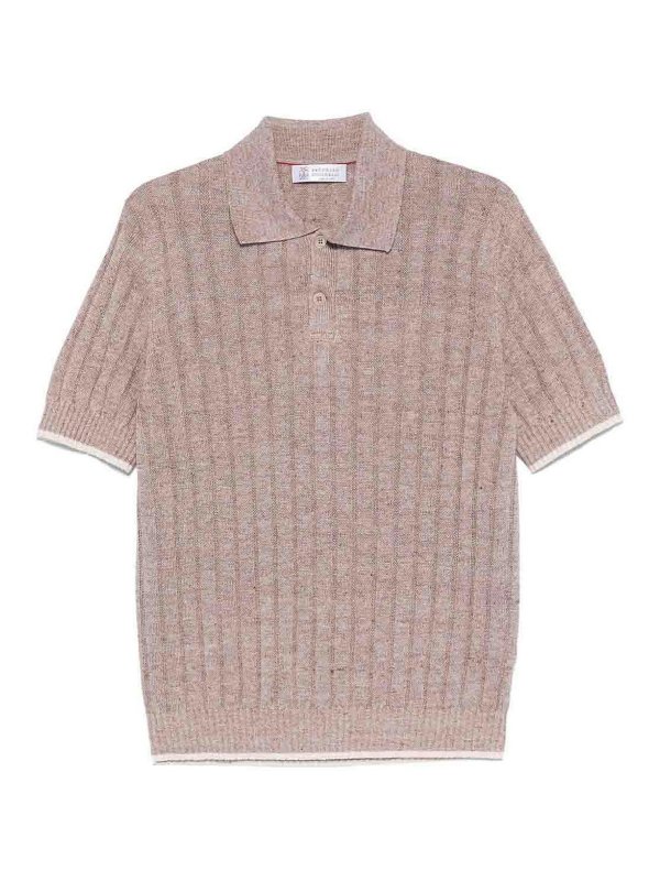 BRUNELLO CUCINELLI: タートルネック - タートルネック/ポロネック - ブラウン