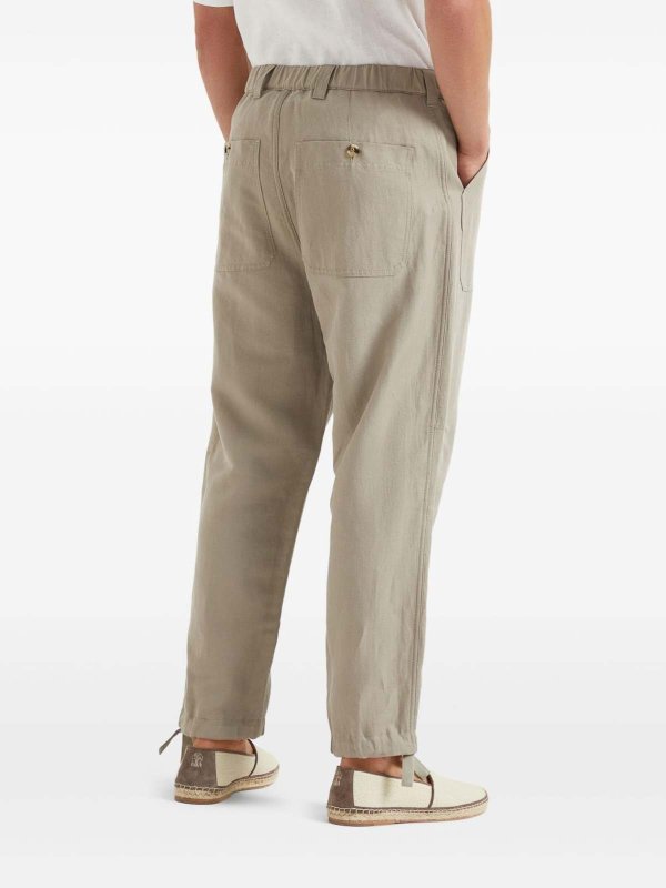 The Best Shops BRUNELLO CUCINELLI: casual trousers - Pantaloni Drill