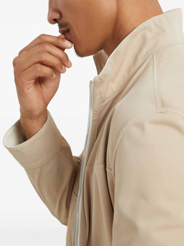 The Best Shops BRUNELLO CUCINELLI: Bomberjacke - Weiß