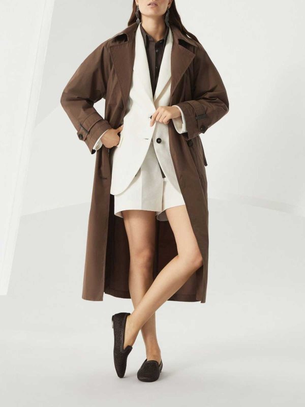 BRUNELLO CUCINELLI: Camisas online - Camisa - Marrón