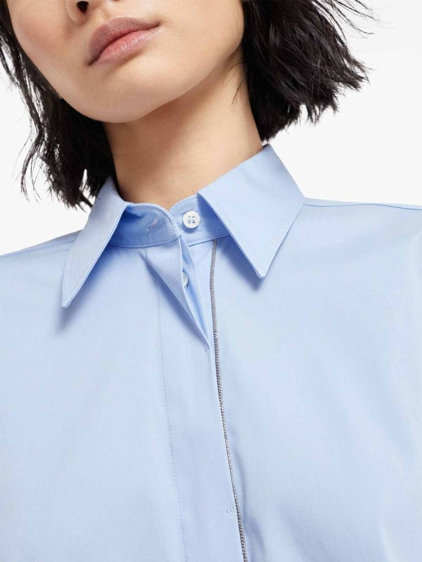 The Best Shops BRUNELLO CUCINELLI: shirts - Shirt in popeline