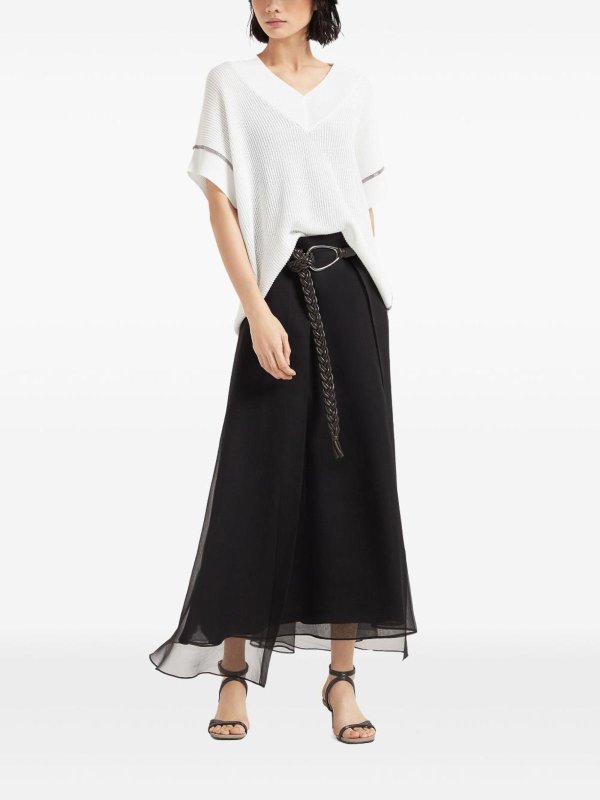 The Best Shops BRUNELLO CUCINELLI: T-Shirt - Weiß