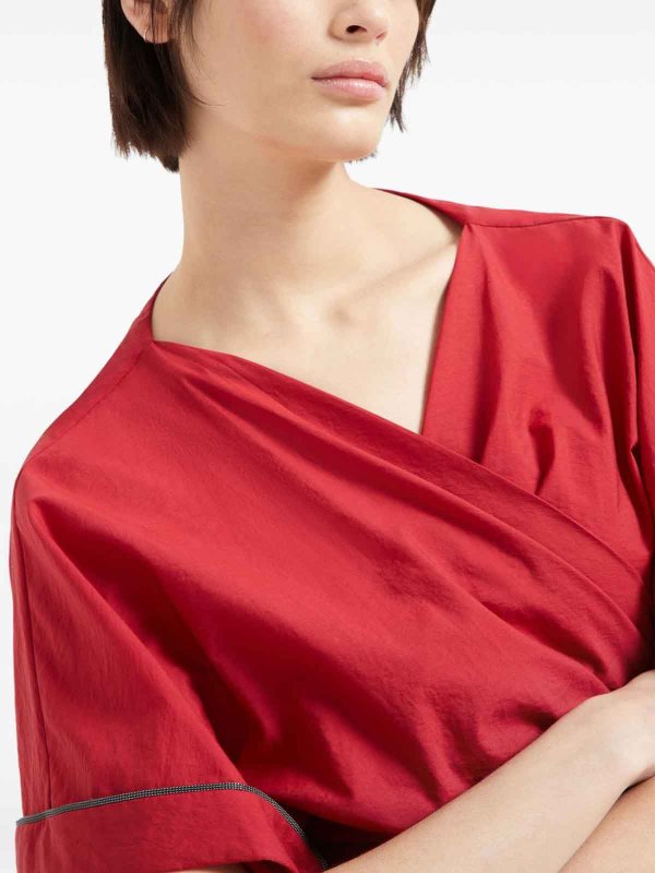 The Best Shops BRUNELLO CUCINELLI: Blusas - Blusa - Rojo