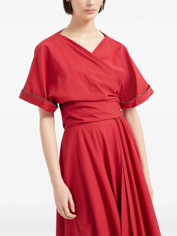 Blusa - Rojo shop online: BRUNELLO CUCINELLI
