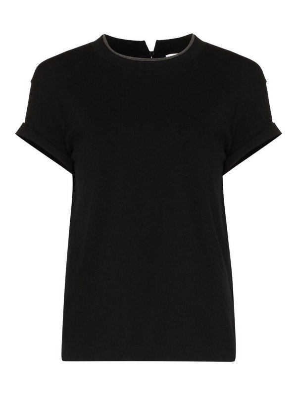 BRUNELLO CUCINELLI: T-shirts - T-Shirt - Noir