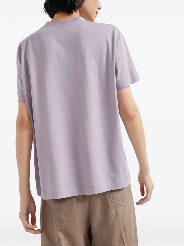 BRUNELLO CUCINELLI buy online T-Shirt - Violet