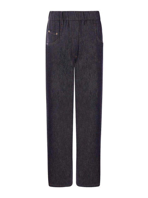 BRUNELLO CUCINELLI: bootcut jeans - Mobile straight jeans