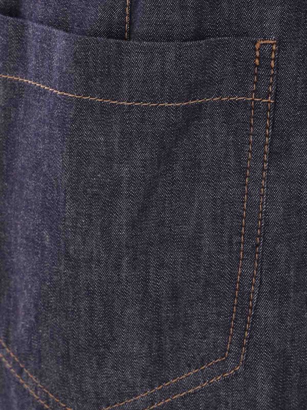 BRUNELLO CUCINELLI: bootcut jeans online - Mobile straight jeans