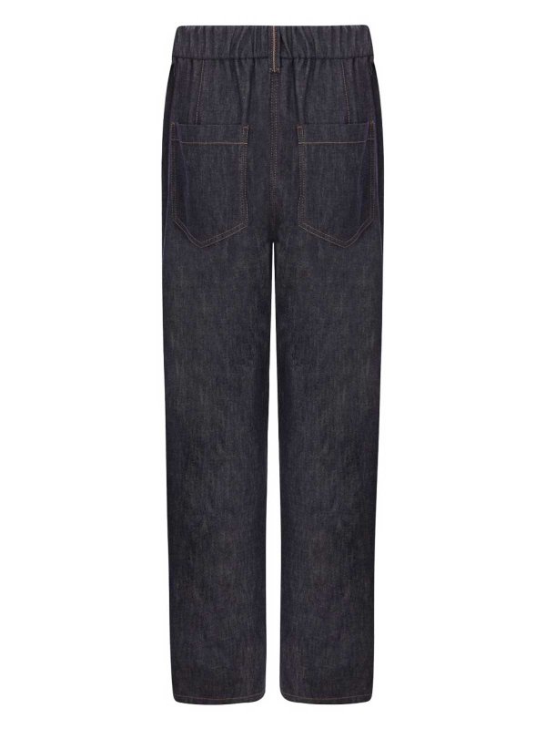 The Best Shops BRUNELLO CUCINELLI: bootcut jeans - Mobile straight jeans