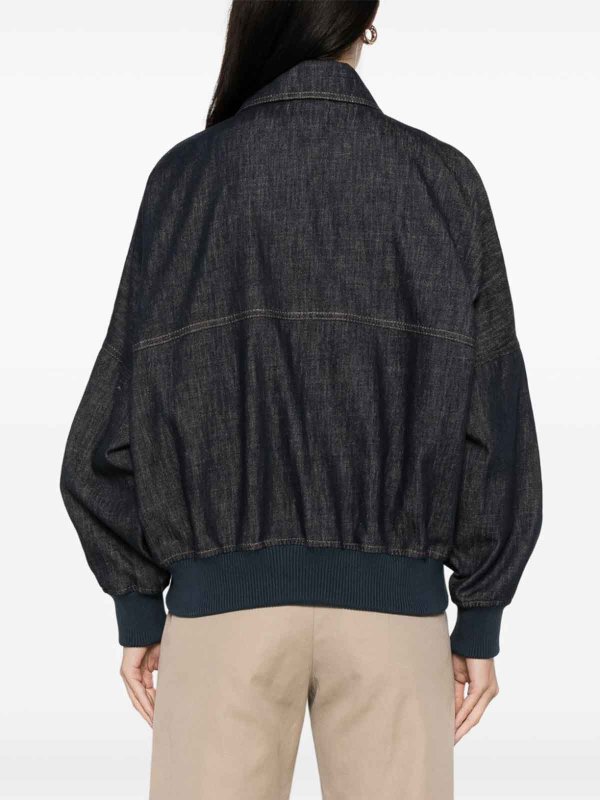 The Best Shops BRUNELLO CUCINELLI: デニムジャケット - デニムジャケット - ブルー