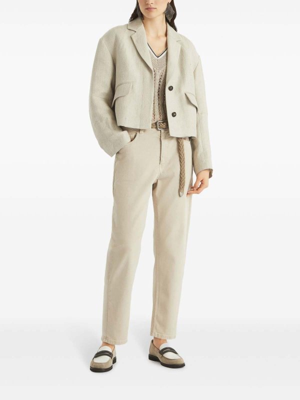 BRUNELLO CUCINELLI buy online Tシャツ - ベージュ