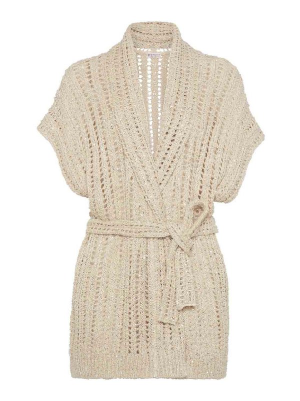 BRUNELLO CUCINELLI: cardigans - Cardigan Dazzling