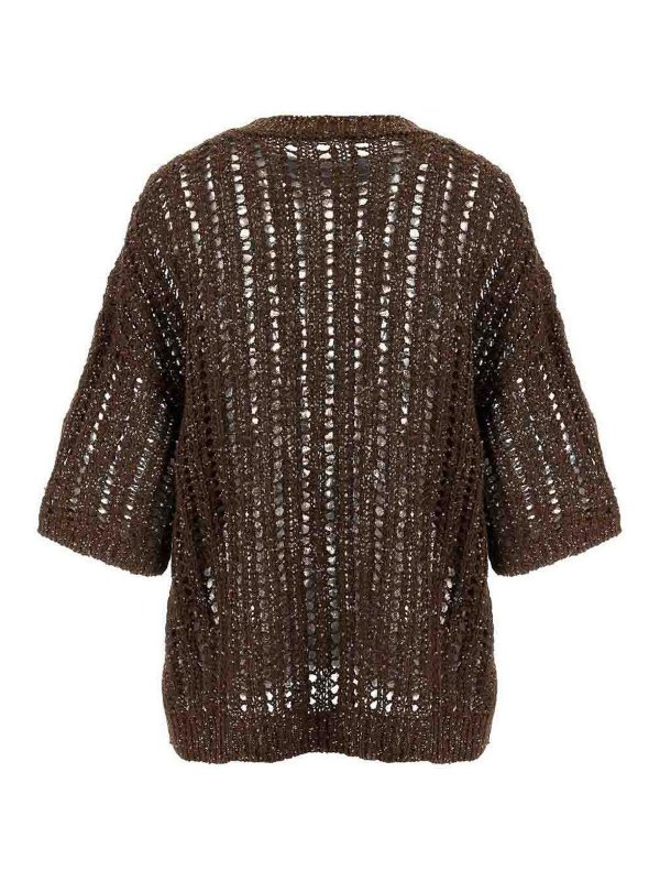 BRUNELLO CUCINELLI: トップス＆タンクトップ online - トップ/タンクトップ - ブラウン