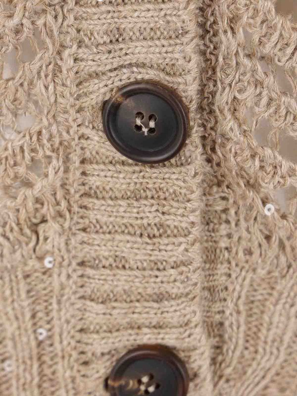 The Best Shops BRUNELLO CUCINELLI: Cardigans - Cardigan - Beige