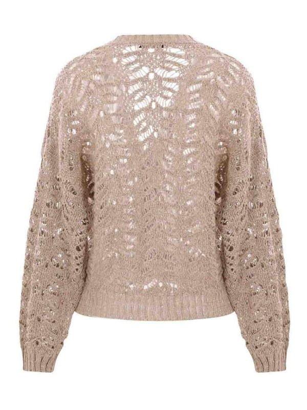 Cardigan - Beige shop online: BRUNELLO CUCINELLI