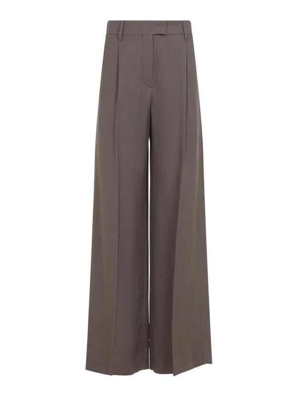 BRUNELLO CUCINELLI: casual trousers - High -waisted trousers